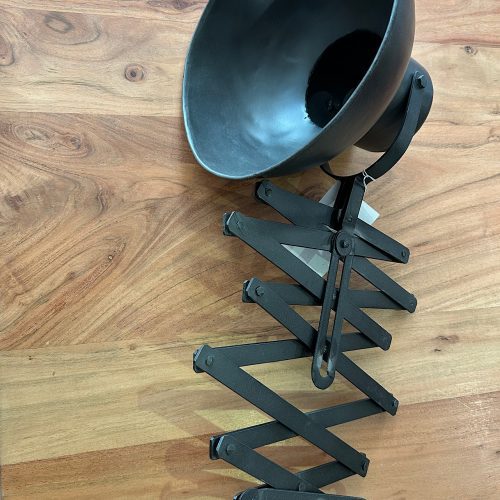 APPLIQUE ACCORDEON METAL GRIS ANTHRACITE