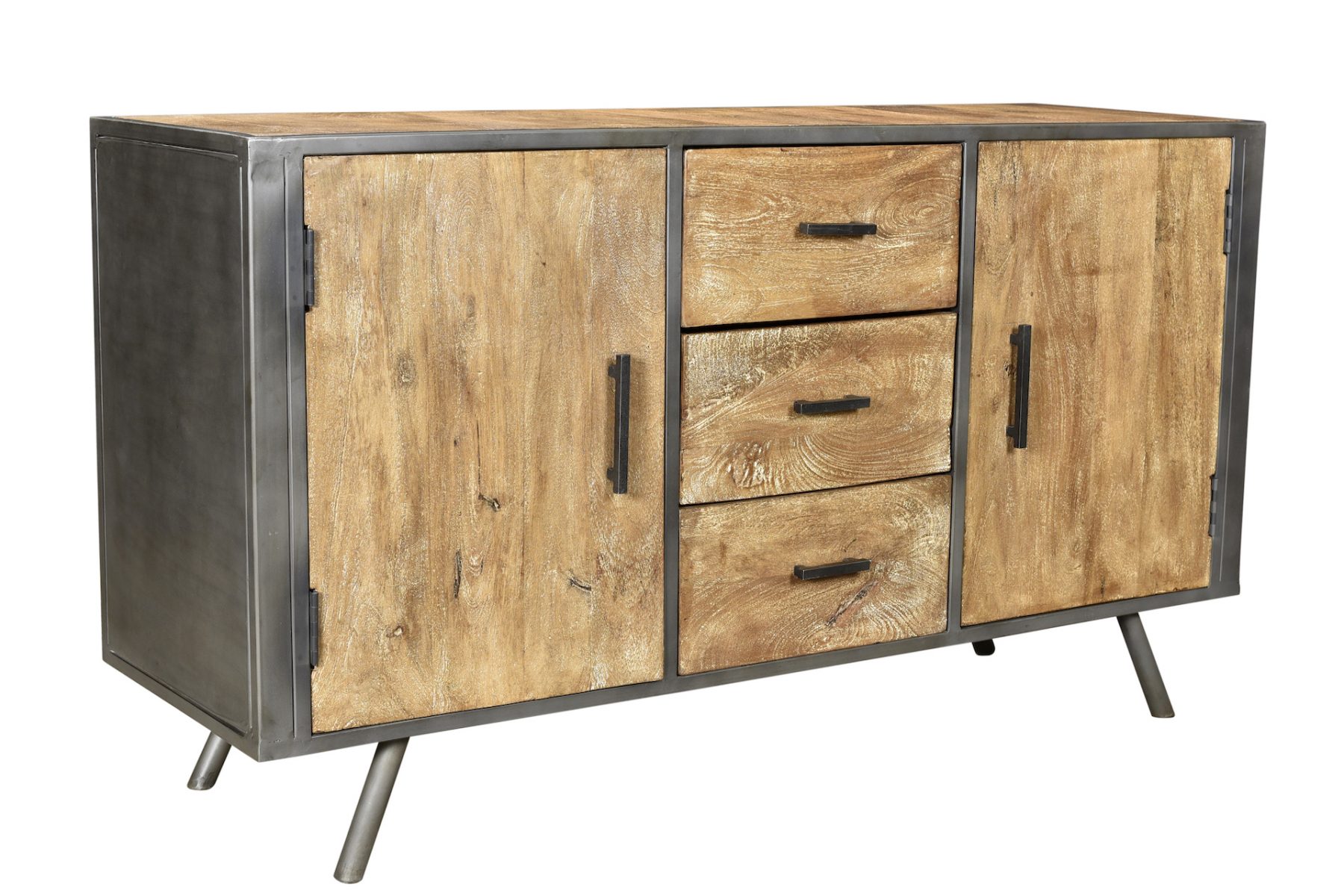 Azimuth - BUFFET INDUSTRIEL BOIS ET METAL