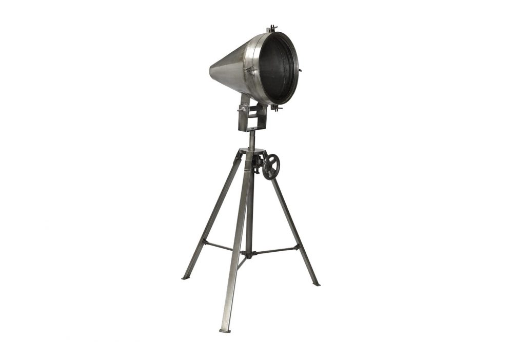 Lampe sur pied style projecteur années 50'