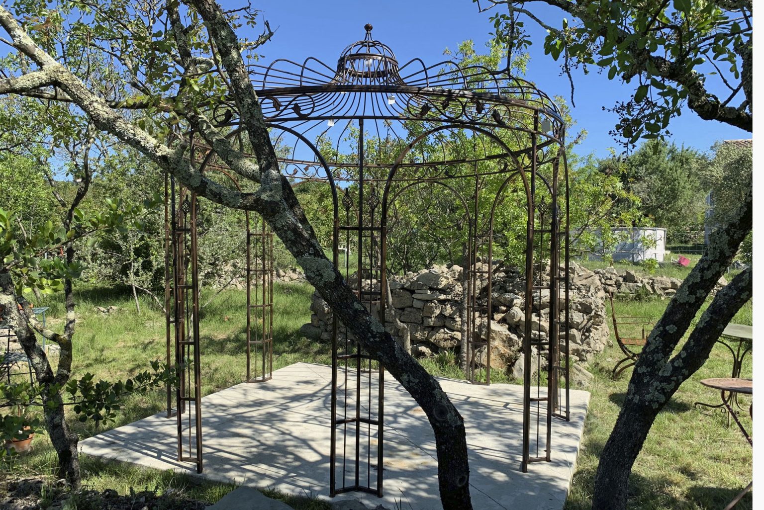 Azimuth - GLORIETTE FER FORGE 280cm