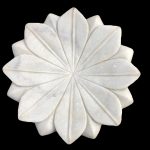 Vide-poche ou coupe en marbre blanc